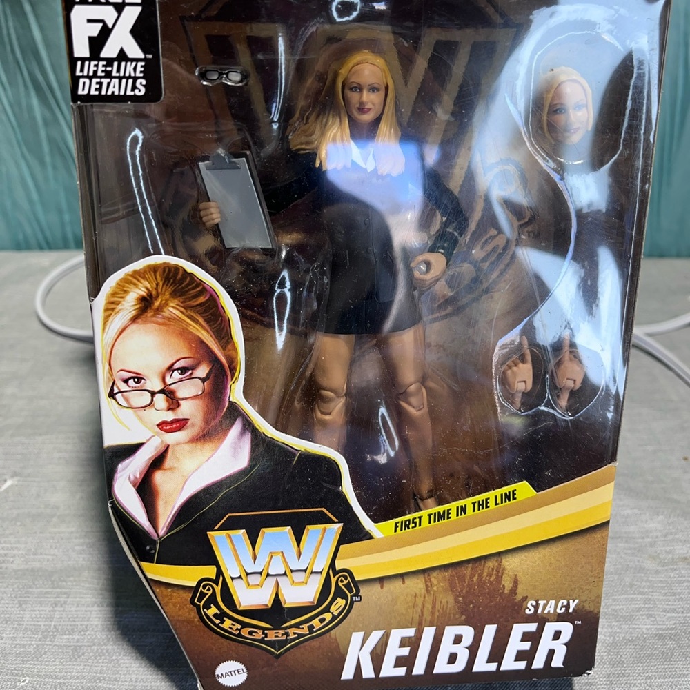 WWE Stacy Keebler action figure brand new in box